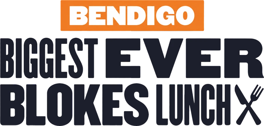 Bendigo Biggest Ever Blokes Lunch logo