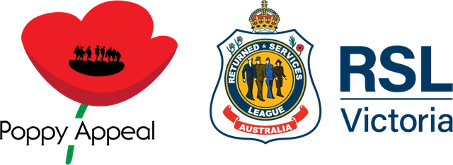 RSL Victoria Anzac and Poppy Appeals logo